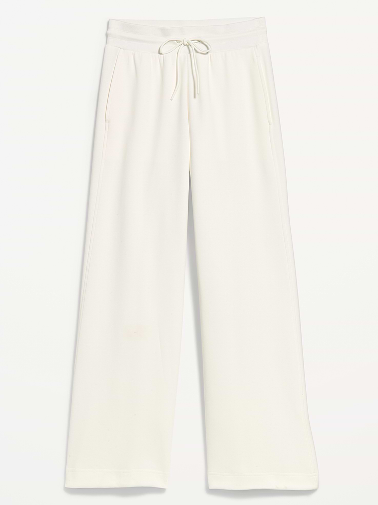 Image 7 of 8, Extra High-Waisted Dynamic Fleece Wide-Leg Sweatpants