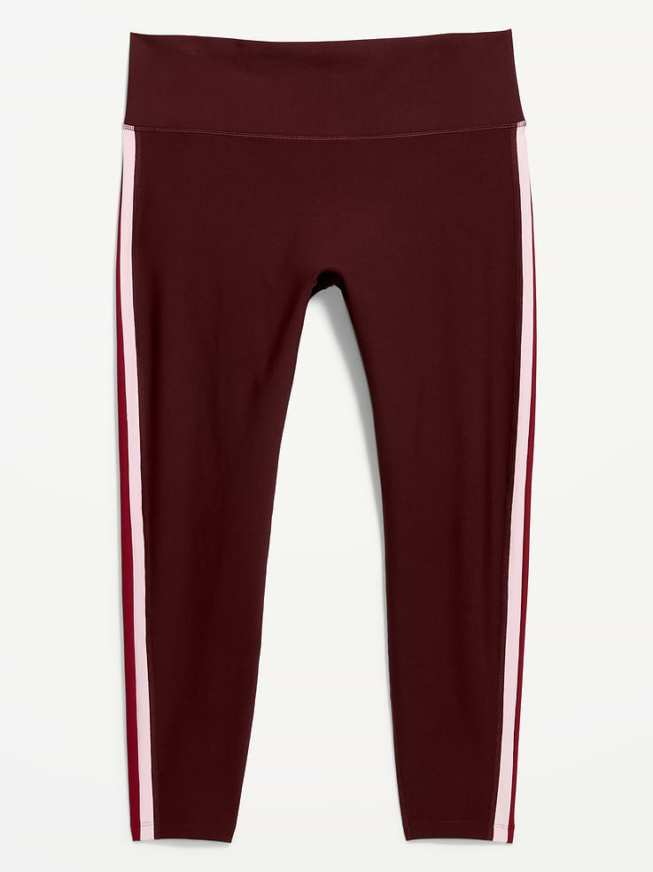 Image 8 of 9, High-Waisted PowerSoft Boundless 7/8 Pocket Leggings – No Front Seam