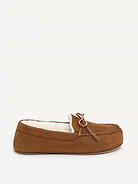 Image 3 of 4, Moccasin Slippers for Men