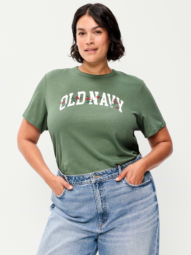 Image 8 of 9, EveryWear Logo Graphic T-Shirt