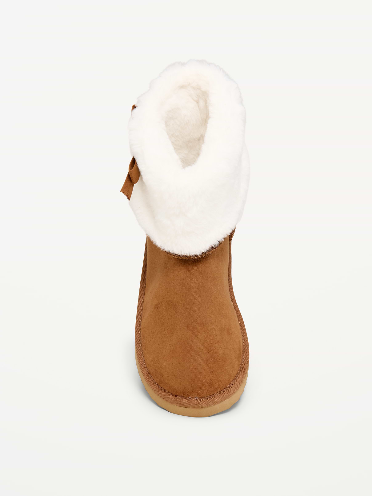Image 2 of 4, Faux-Suede Booties for Girls