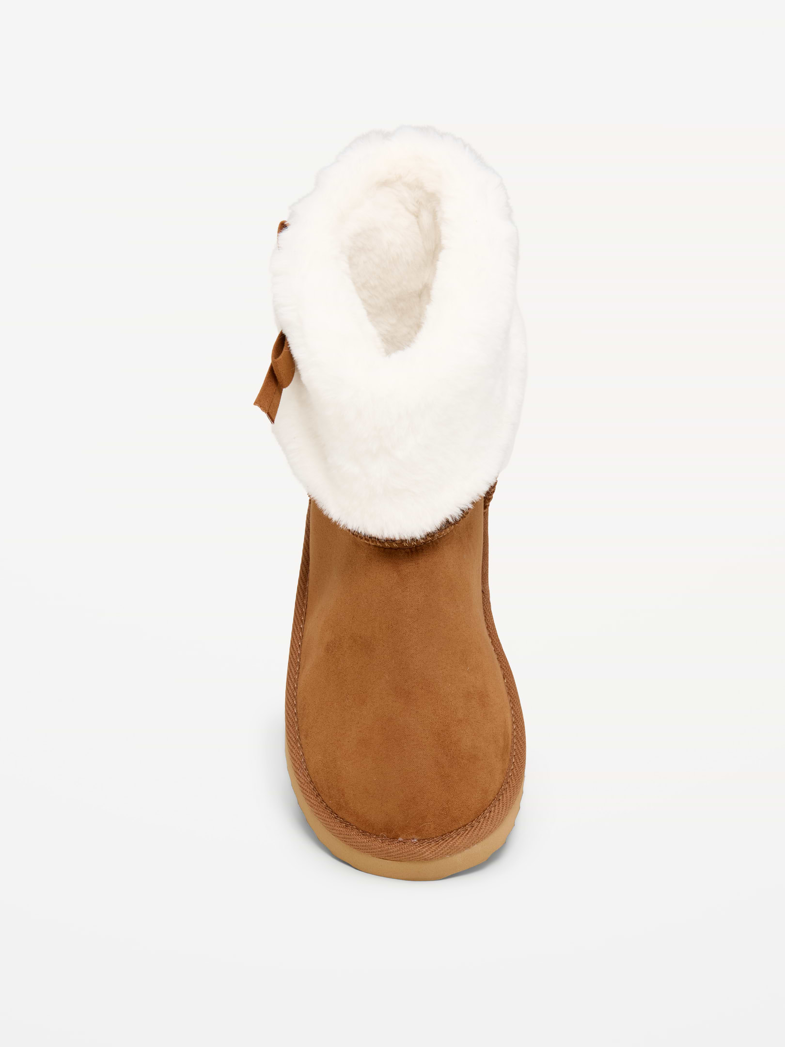 Image 2 of 4, Faux-Suede Booties for Girls