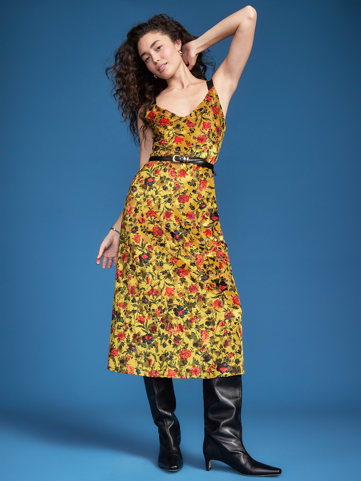 Image 1 of 7, v-neck, adjustable wide shoulder straps, Product #1184416