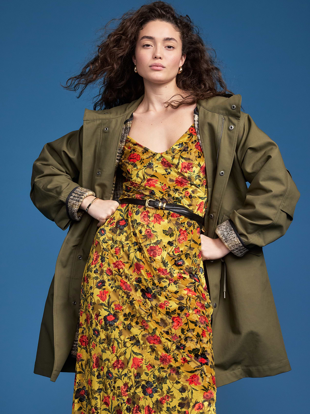 Image 3 of 7, Old Navy x Altuzarra Velvet Maxi Dress