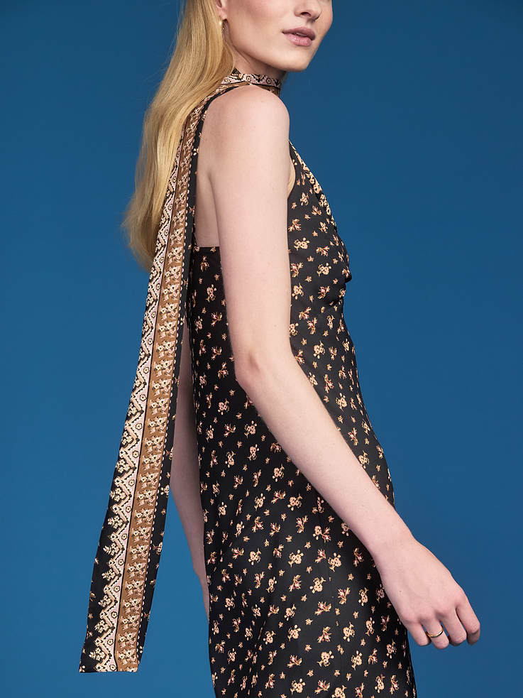 Image 6 of 7, Old Navy x Altuzarra Scarf Maxi Dress