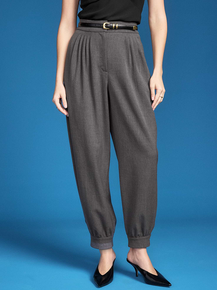 Image 2 of 6, Old Navy x Altuzarra Extra High-Waisted Balloon Trouser Pants