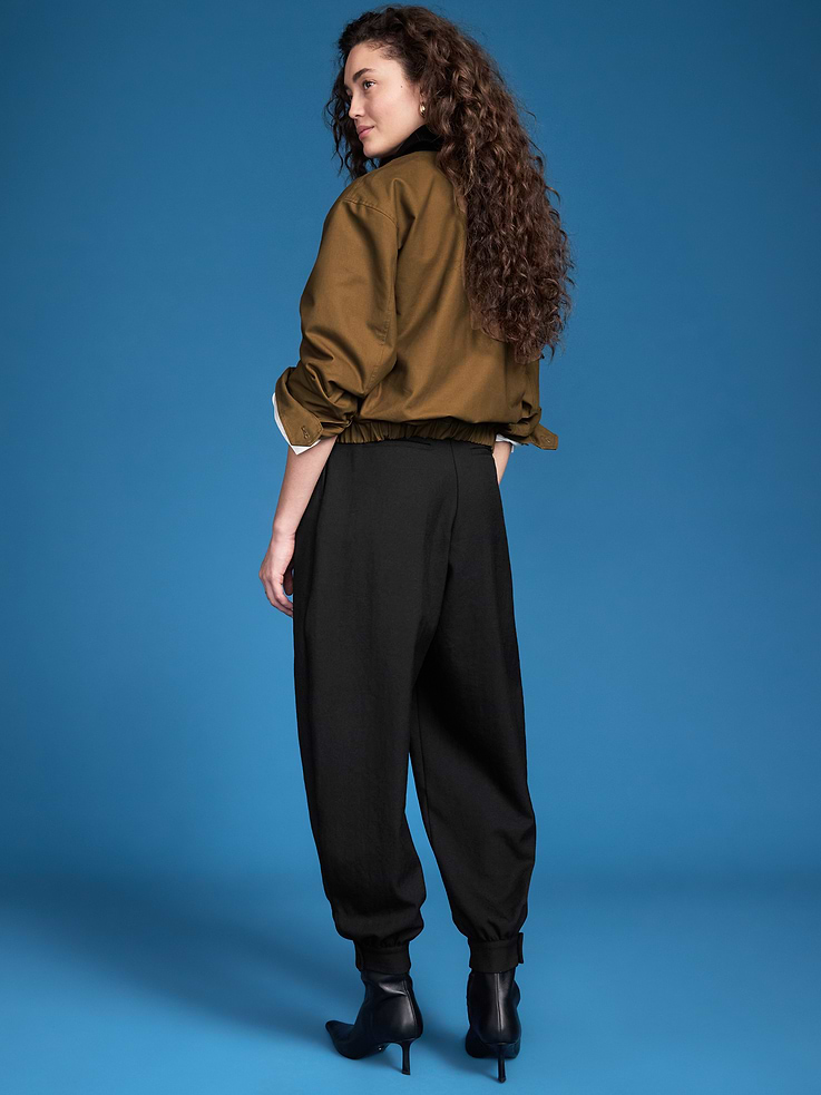 Image 3 of 6, Old Navy x Altuzarra Extra High-Waisted Balloon Trouser Pants