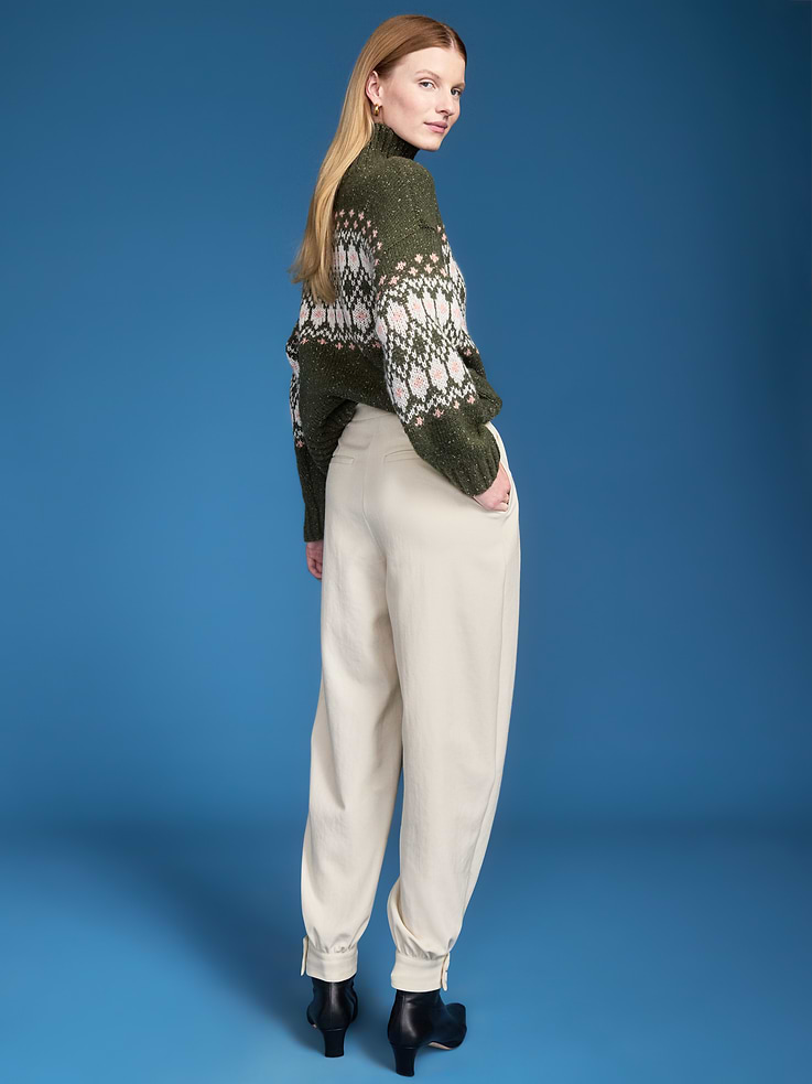 Image 3 of 7, Old Navy x Altuzarra Extra High-Waisted Balloon Trouser Pants