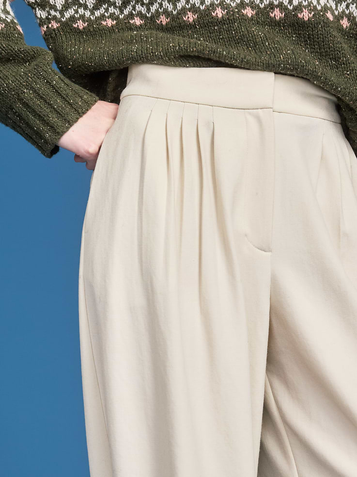 Image 4 of 7, Old Navy x Altuzarra Extra High-Waisted Balloon Trouser Pants