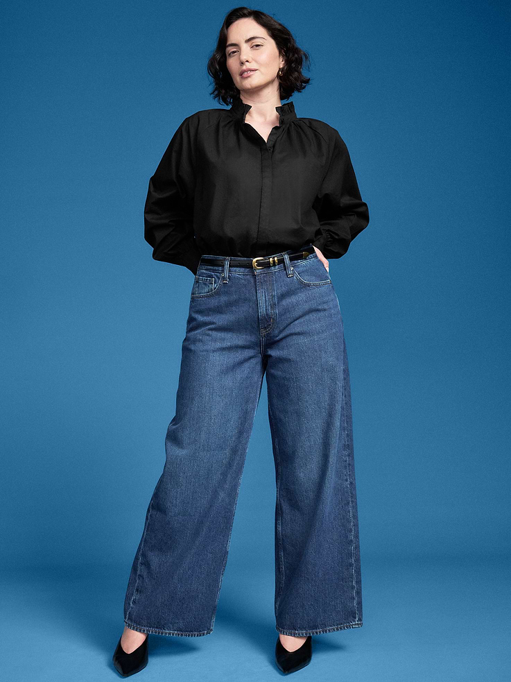 Image 3 de 6, Chemisier à manches longues Old Navy x Altuzarra
