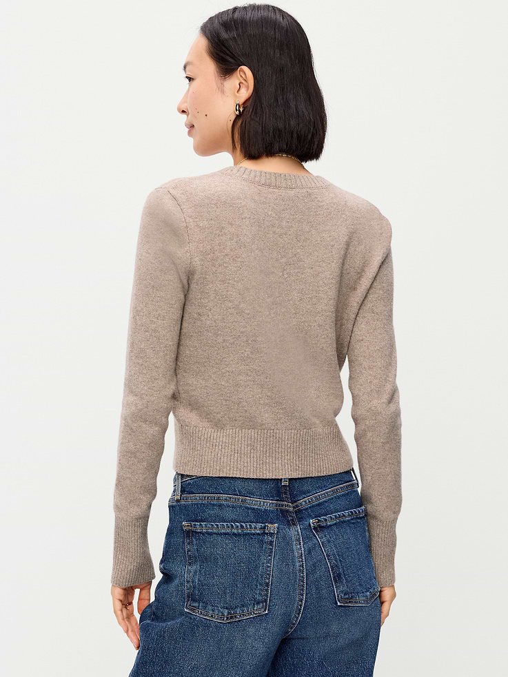Image number 2 showing, SoSoft Cropped Crew-Neck Cardigan
