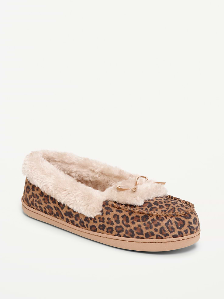 Image 1 of 5, textured outsole, faux fur lining, easy slip-on style, Product #905529
