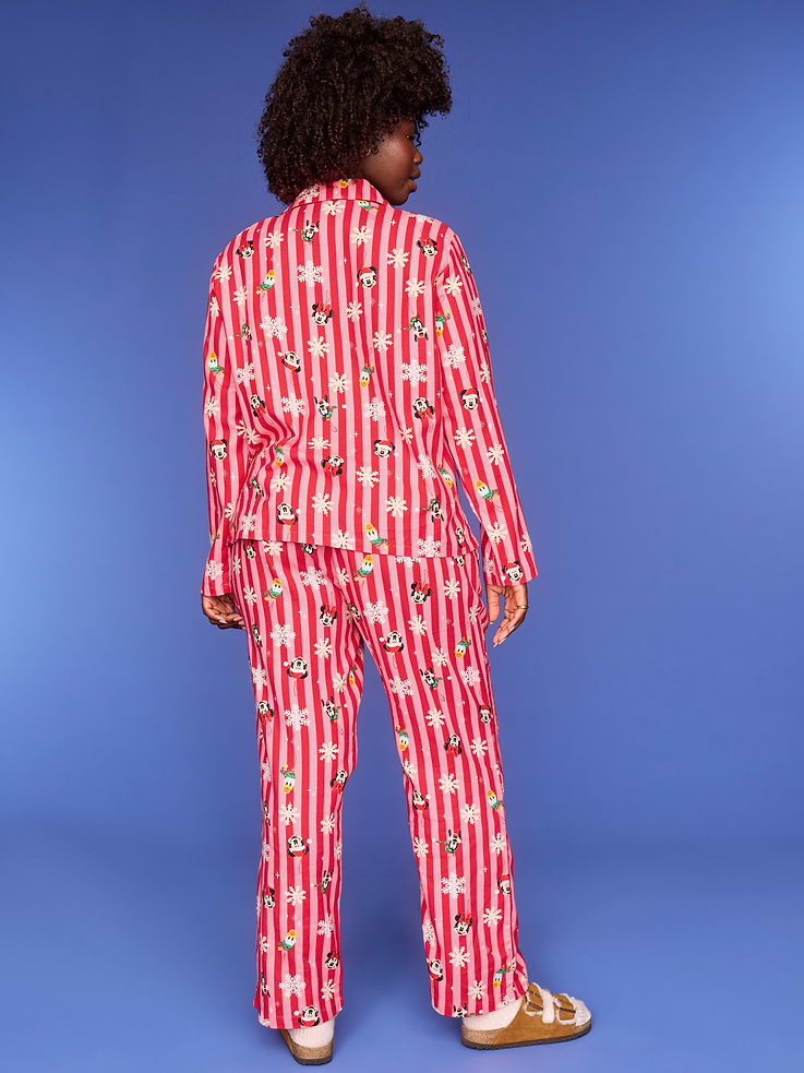 Image 6 of 8, Old Navy x Disney Flannel Pajama Pant Set for Women, All-Access Cardmember
