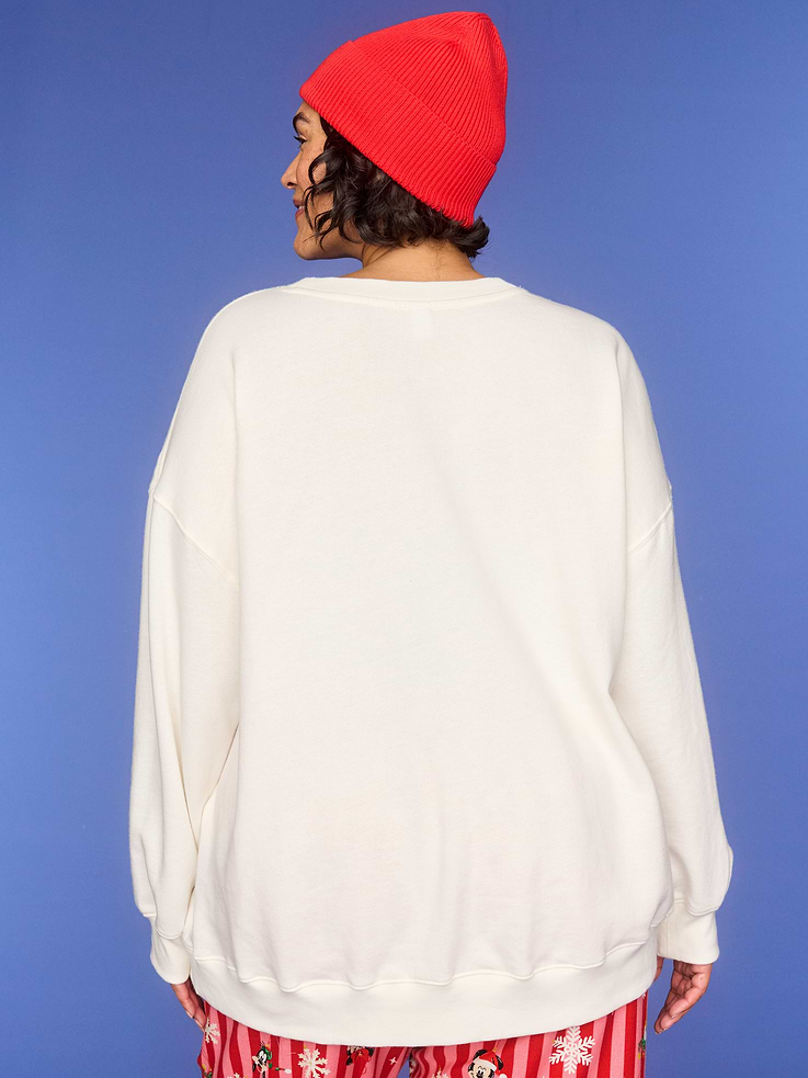 Image 6 of 8, Old Navy x Disney Oversized Graphic Sweatshirt for Women, All-Access Cardmember