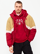 Image number 1 showing, San Francisco 49ers Oversized Jacket for Adults