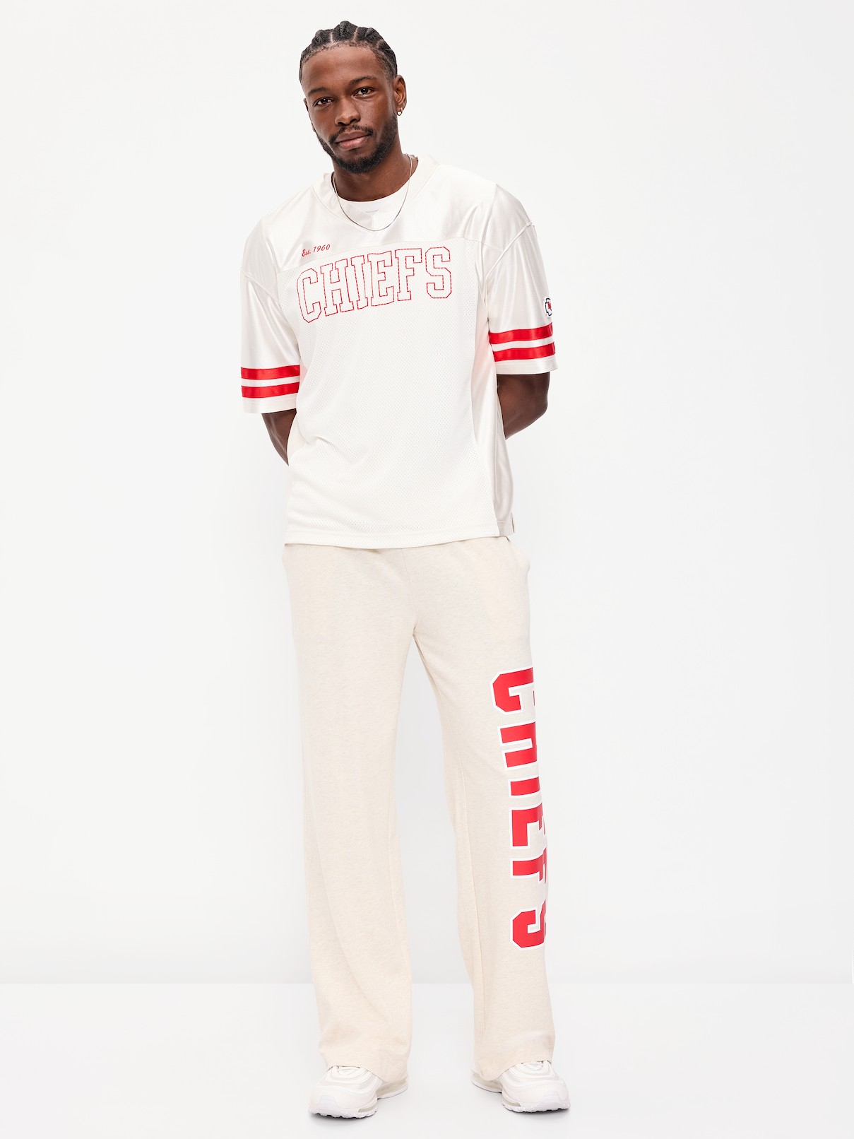 Image number 1 showing, Kansas City Chiefs High-Waisted SoComfy Wide-Leg Sweatpants for Women