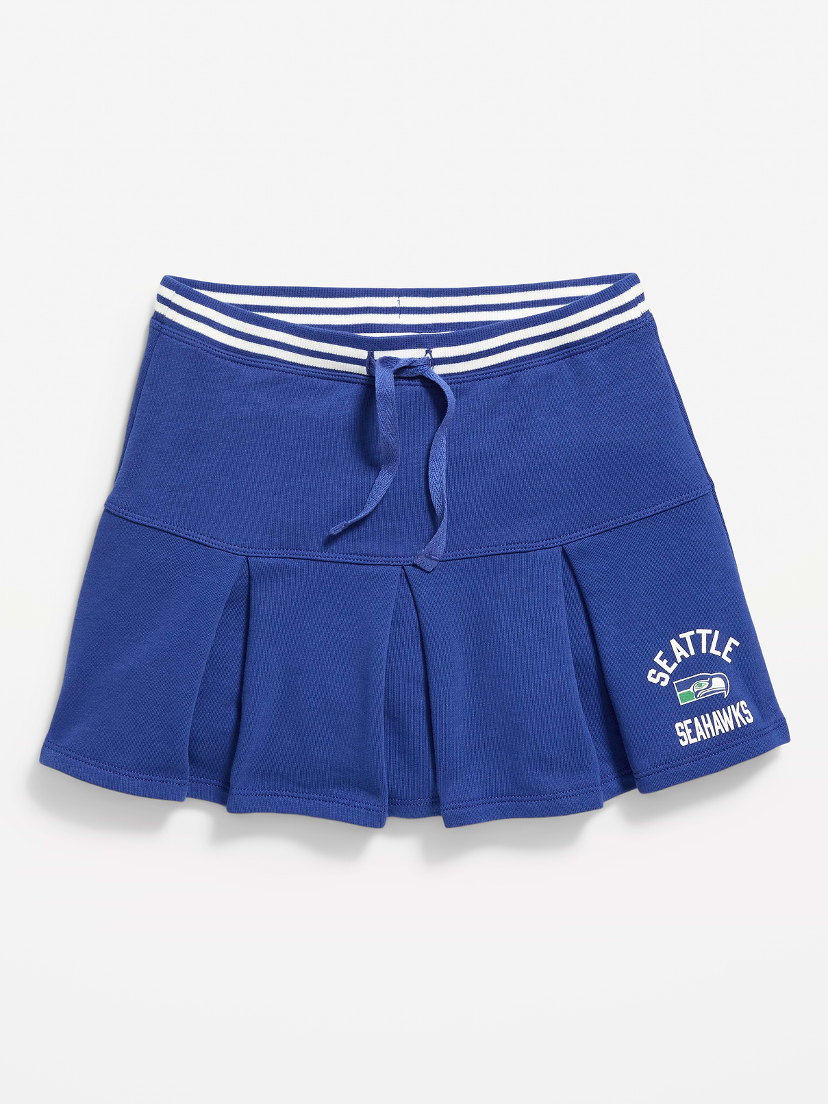 Image number 3 showing, Seattle Seahawks French Terry Pleated Skort for Girls