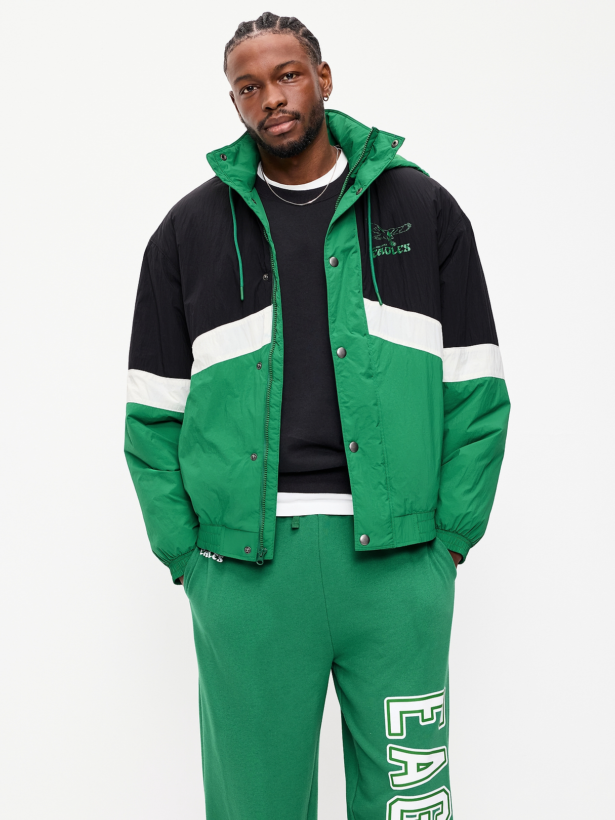 Philadelphia Eagles Oversized Jacket for Adults | Old Navy