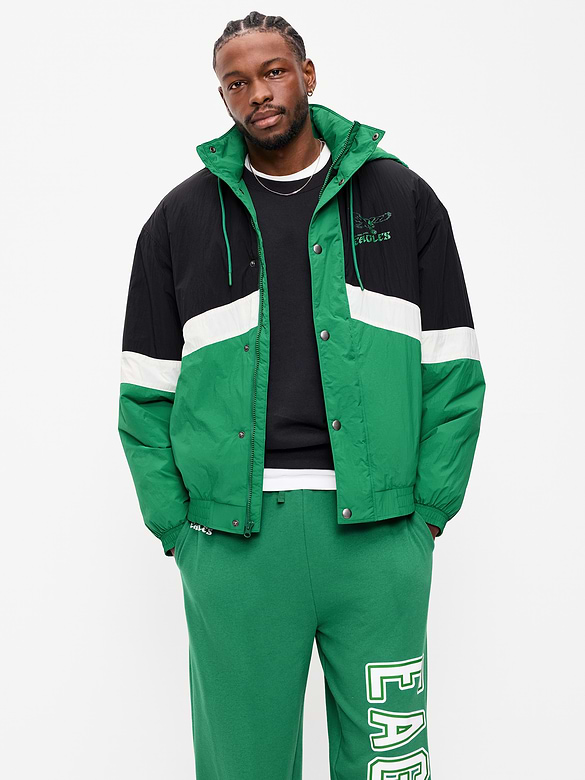 Philadelphia Eagles Oversized Jacket for Adults