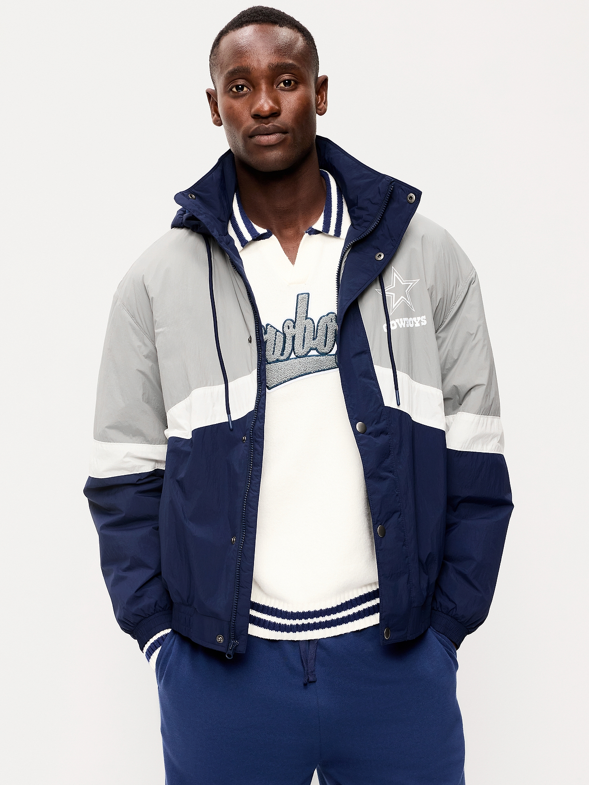 Dallas Cowboys Oversized Jacket for Adults | Old Navy
