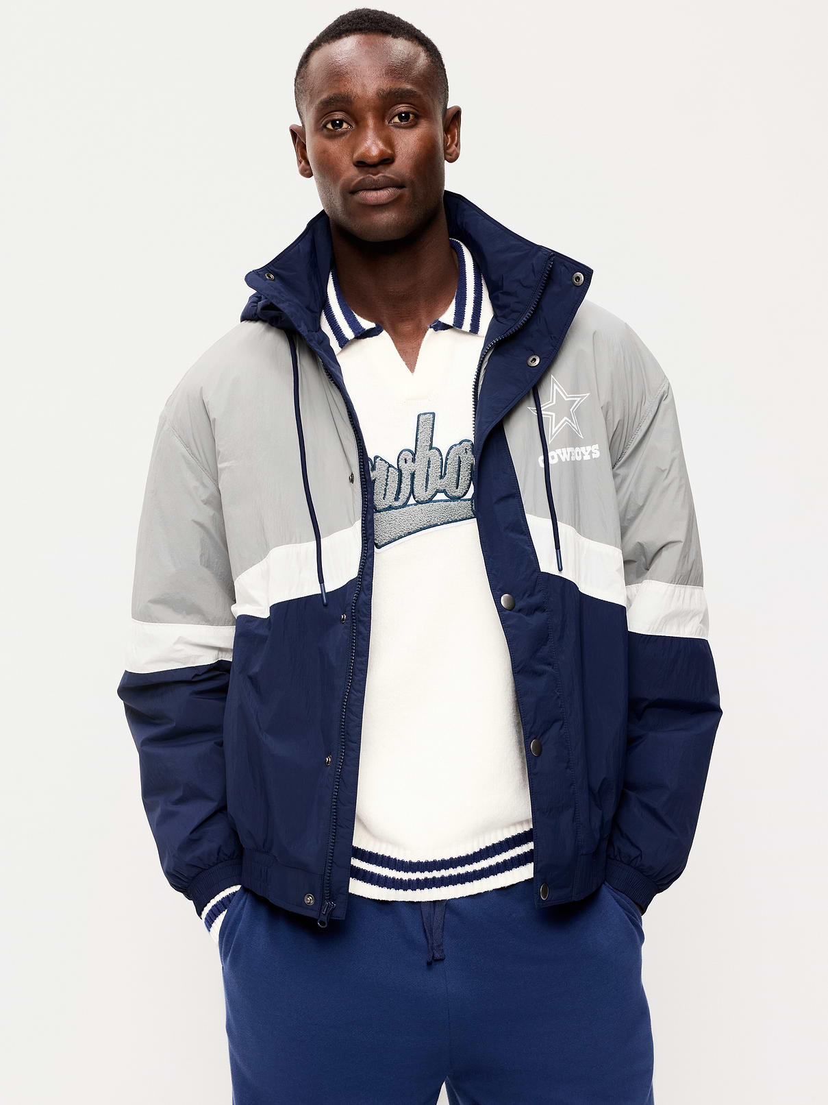 Image number 1 showing, Dallas Cowboys Oversized Jacket for Adults
