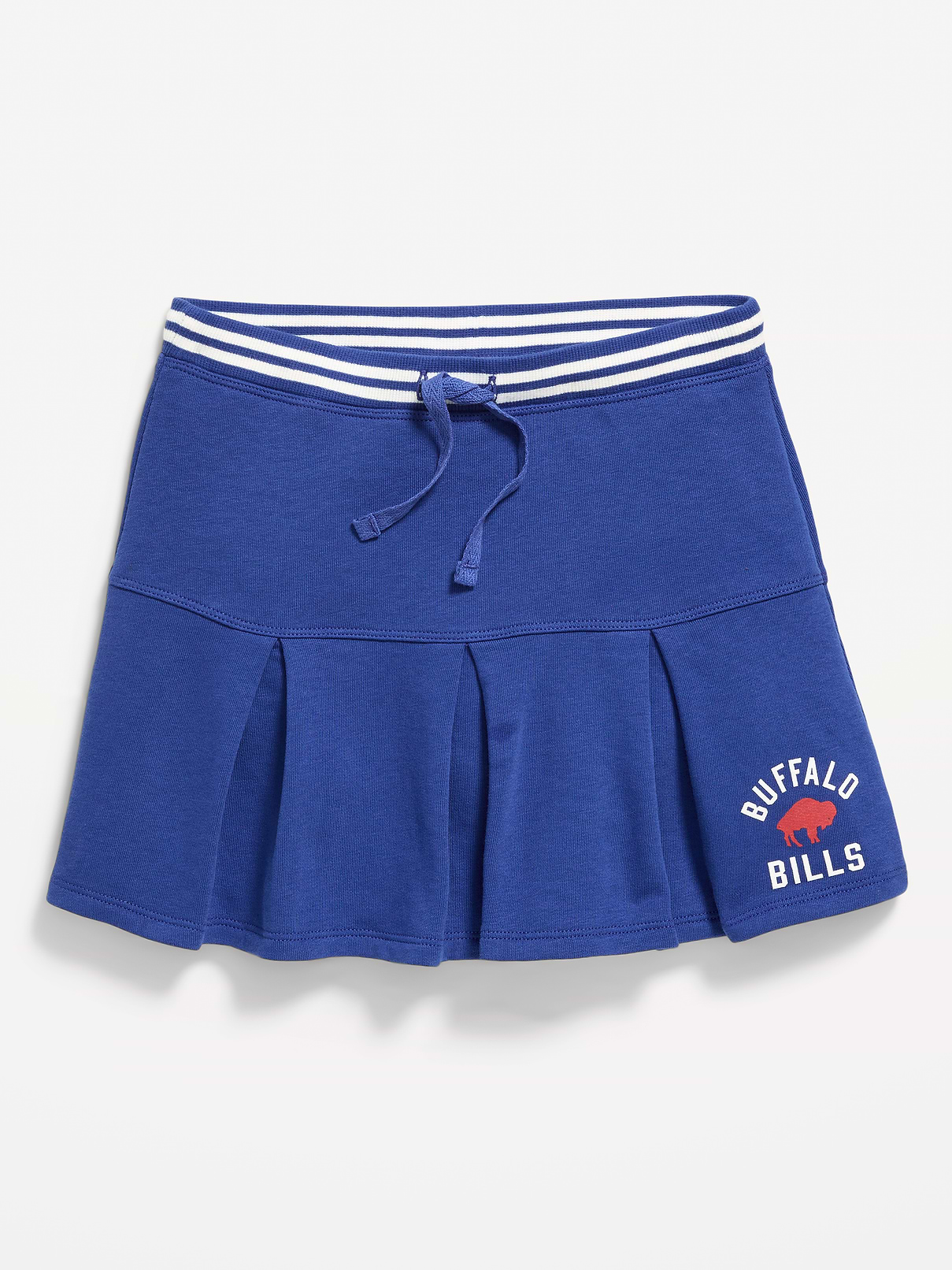 Image number 3 showing, Buffalo Bills French Terry Pleated Skort for Girls