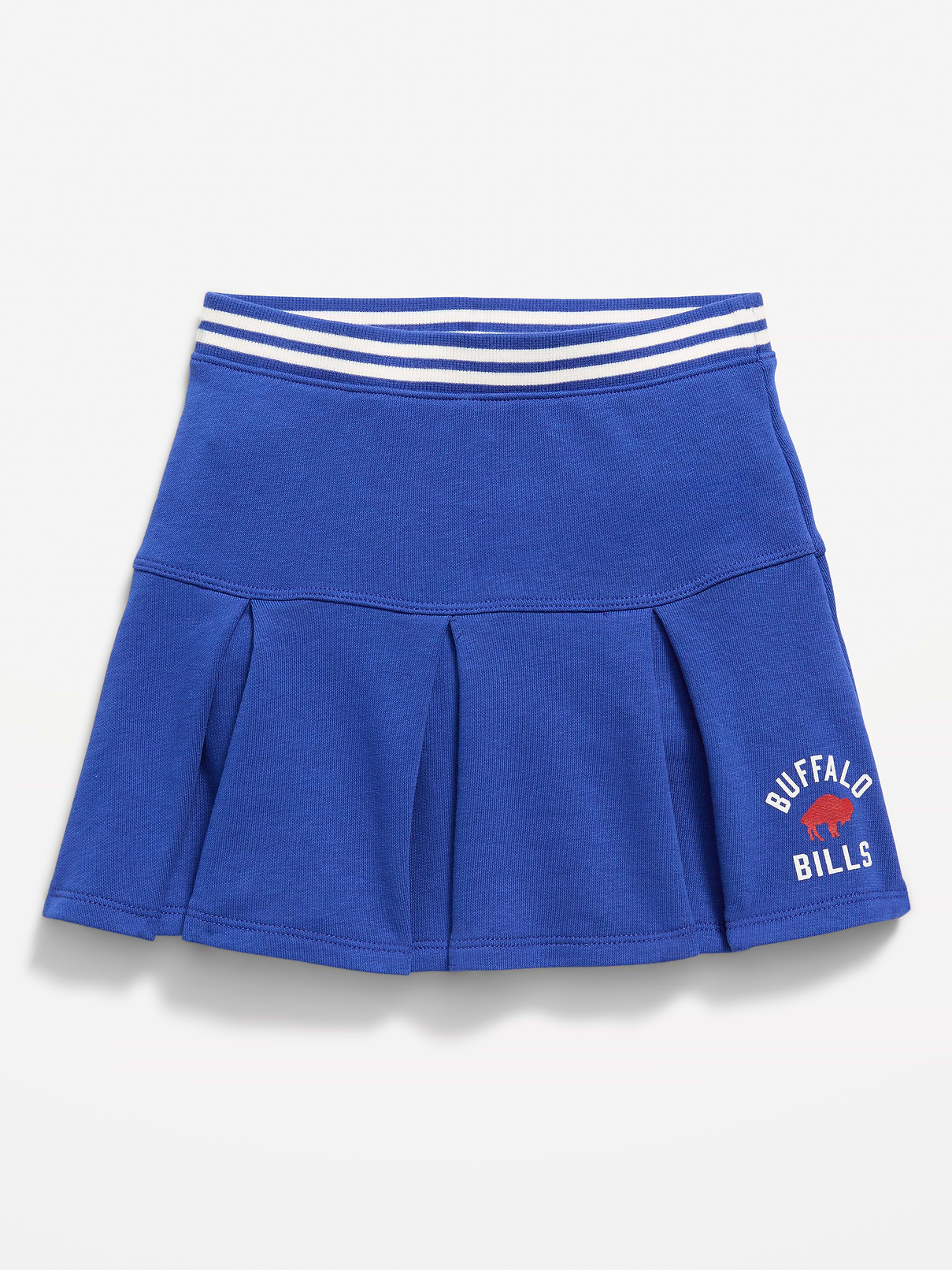 Image number 2 showing, Buffalo Bills French Terry Pleated Skort for Toddler Girls