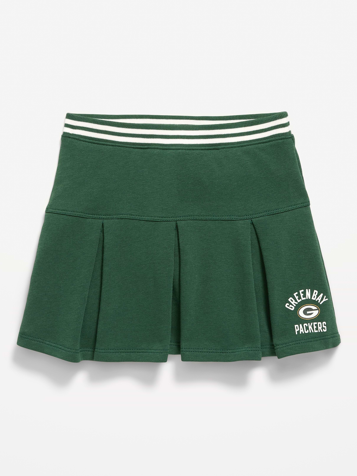 Image number 2 showing, Green Bay Packers French Terry Pleated Skort for Toddler Girls