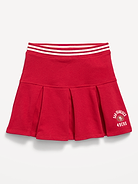 Image number 2 showing, San Francisco 49ers French Terry Pleated Skort for Toddler Girls