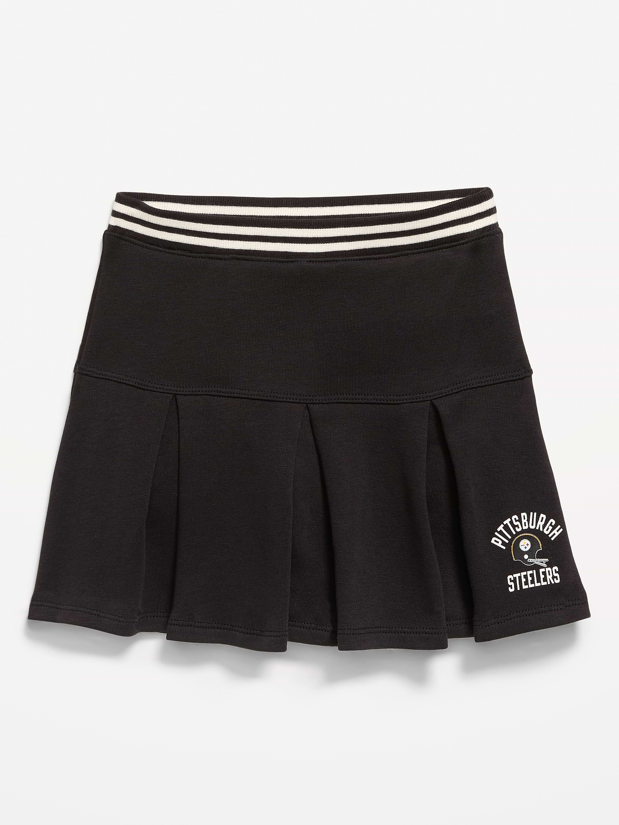 Image number 2 showing, Pittsburgh Steelers French Terry Pleated Skort for Toddler Girls