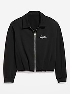 Image number 3 showing, Philadelphia Eagles Oversized Fleece Bomber Jacket for Women