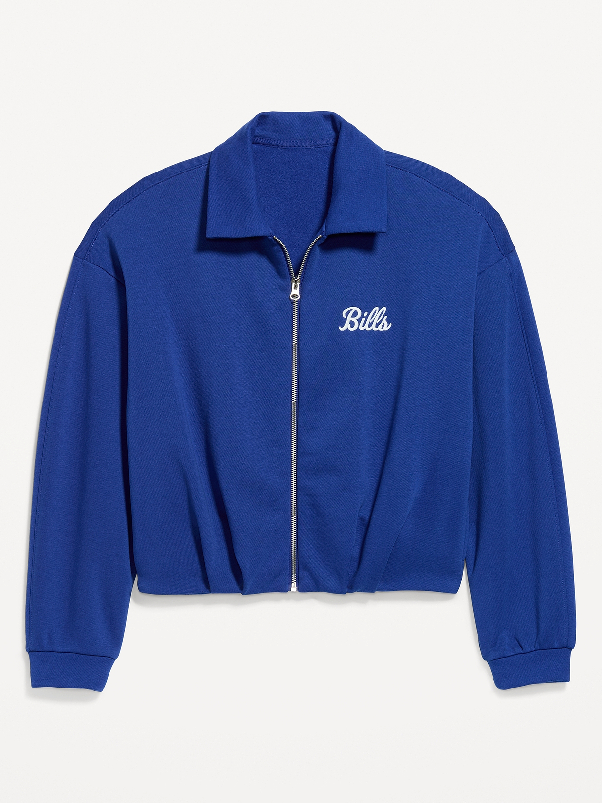 Buffalo Bills Oversized Fleece Bomber Jacket for Women | Old Navy