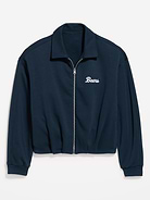 Image number 3 showing, Chicago Bears Oversized Fleece Bomber Jacket for Women