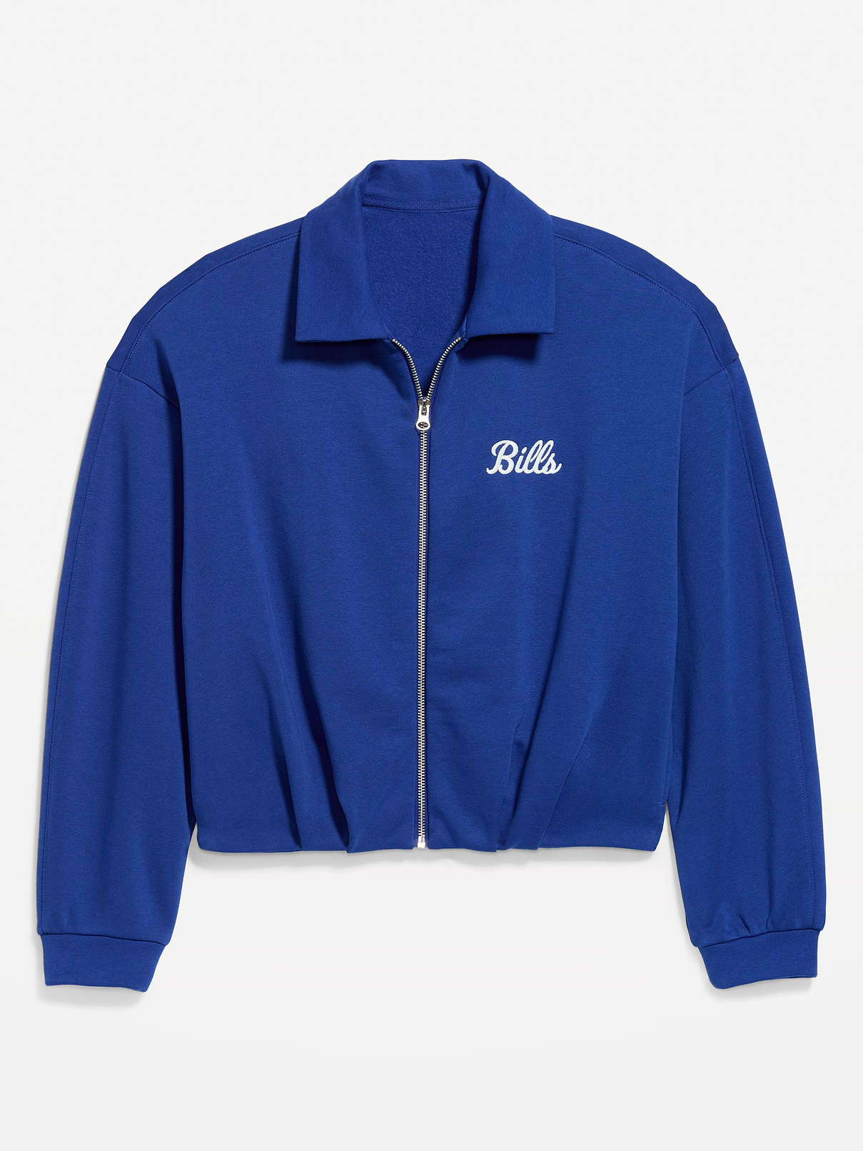 Image number 3 showing, Buffalo Bills Oversized Fleece Bomber Jacket for Women