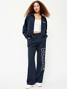 Image number 4 showing, Chicago Bears Oversized Fleece Bomber Jacket for Women
