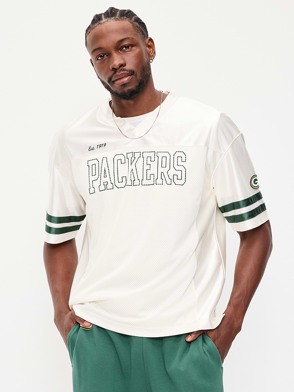 Green Bay Packers Lifestyle Jersey T-Shirt for Men