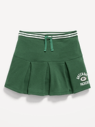 Image number 2 showing, Green Bay Packers French Terry Pleated Skort for Girls