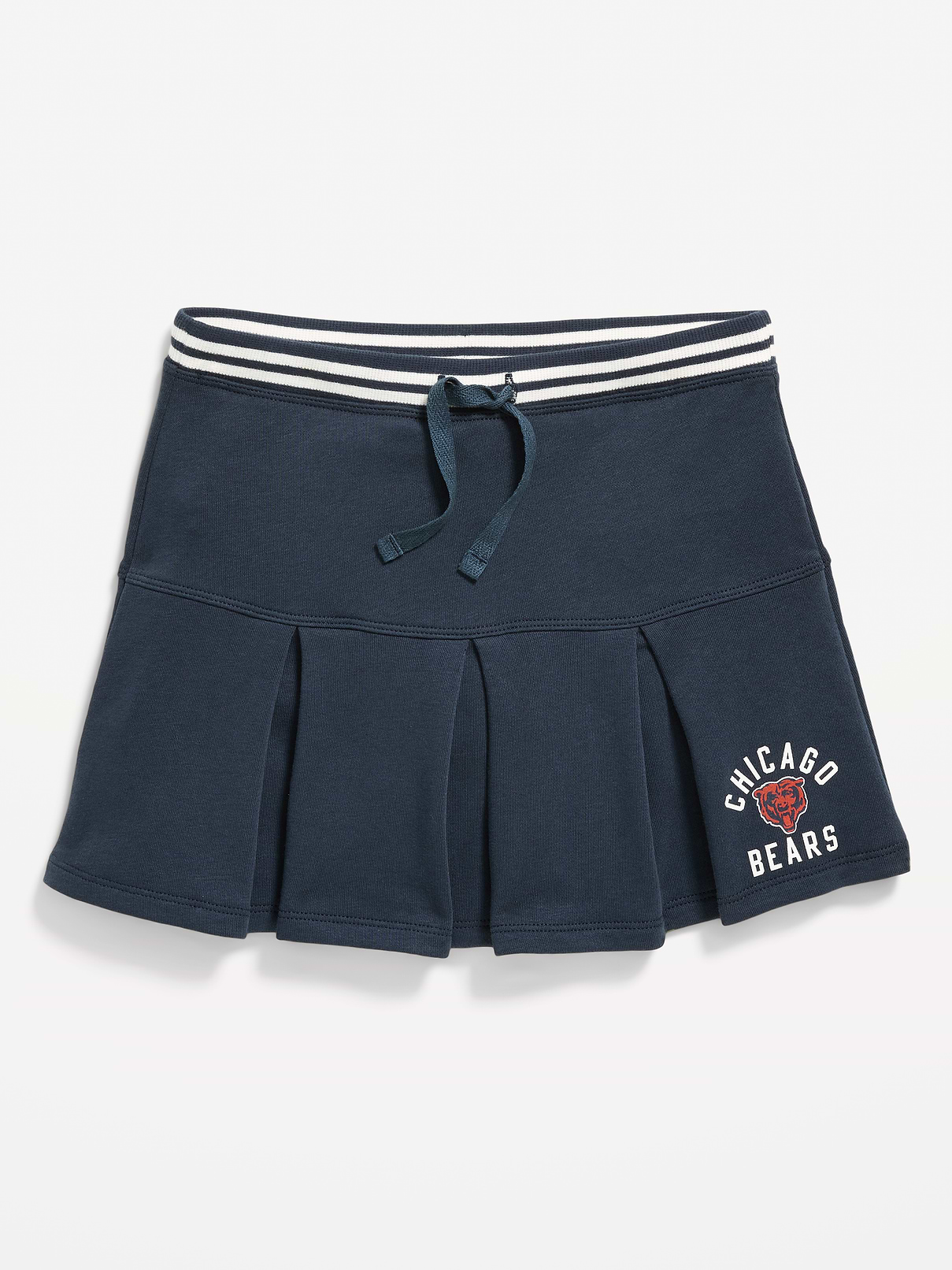 Image number 3 showing, Chicago Bears French Terry Pleated Skort for Girls