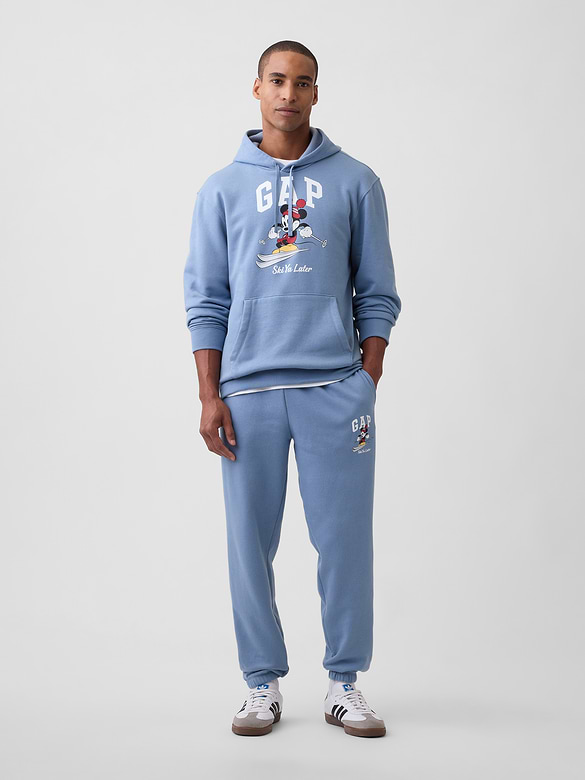 Gap × Disney Mickey Mouse Relaxed Logo Joggers