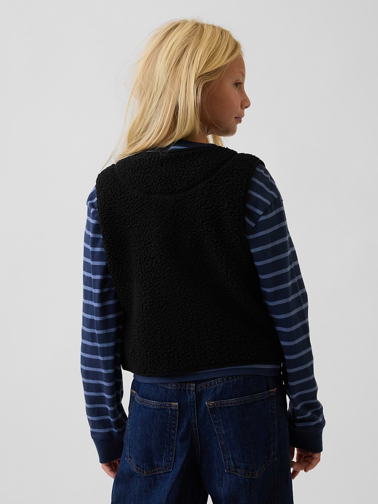 Image number 3 showing, Kids Sherpa Vest