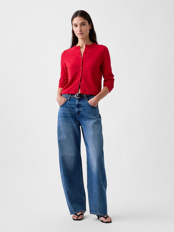Image number 2 showing, CashSoft Crop Cardigan