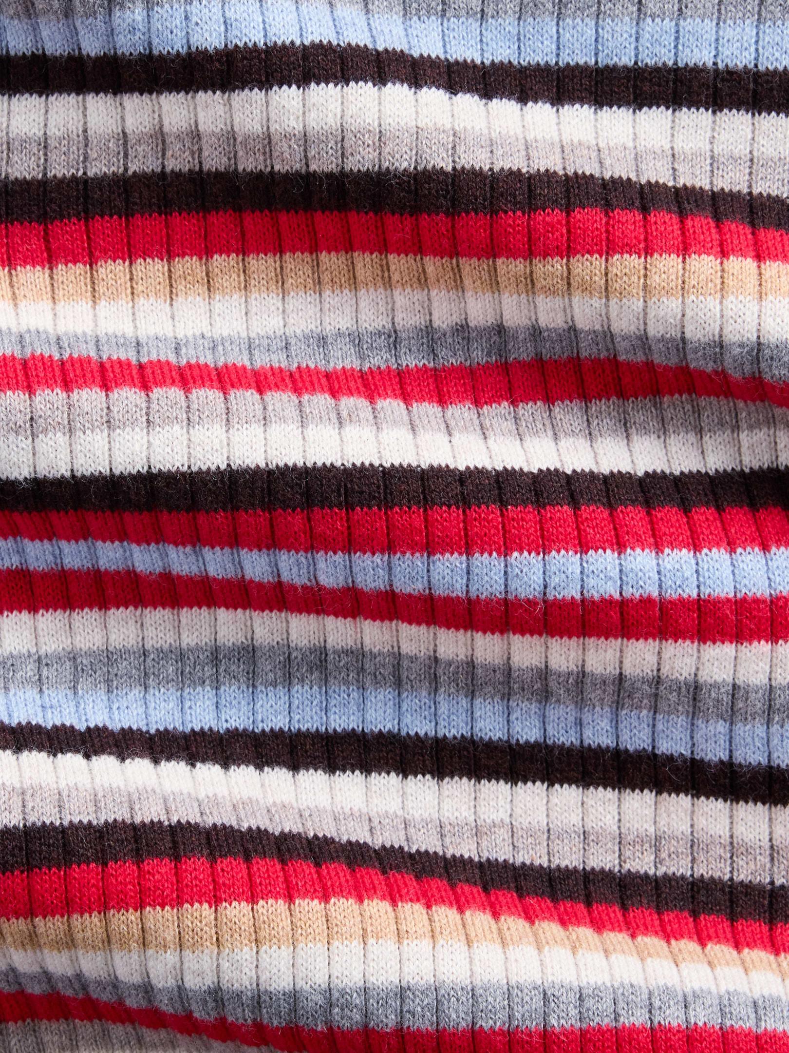 Image 4 of 5, Lightweight CashSoft Rib Turtleneck Sweater