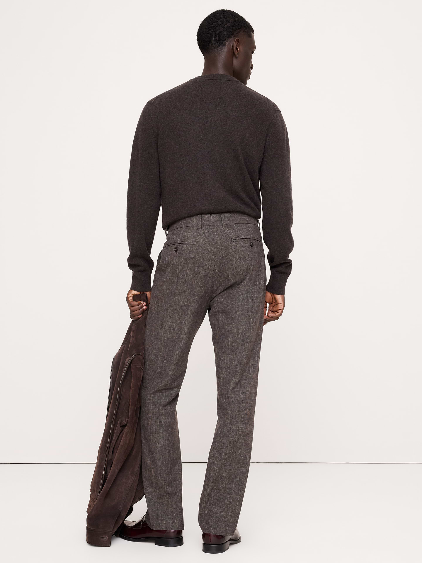 Image 2 de 8, Pantalon habillé infroissable à coupe étroite