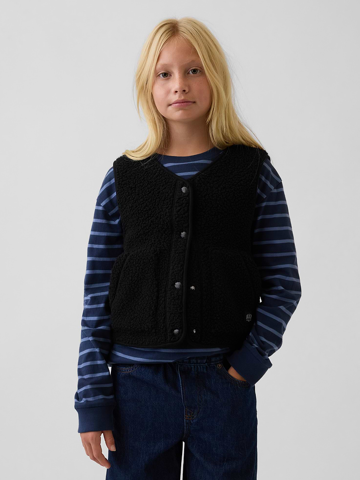 Image number 1 showing, Kids Sherpa Vest