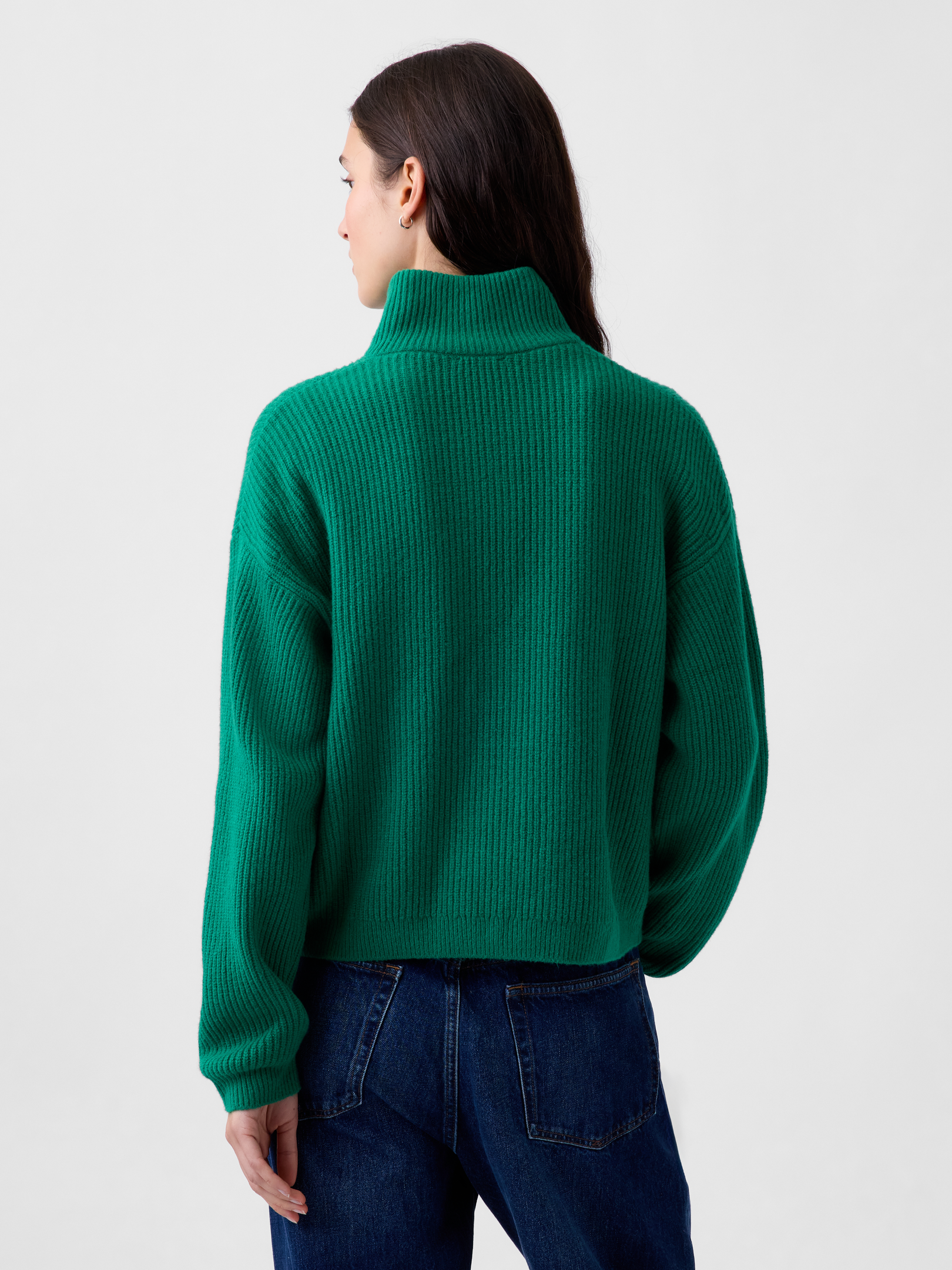 Image 3 of 5, CashSoft Half-Zip Pullover