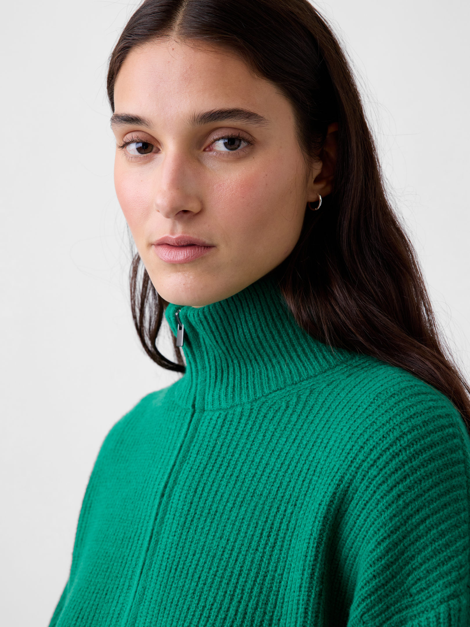 Image 4 of 5, CashSoft Half-Zip Pullover
