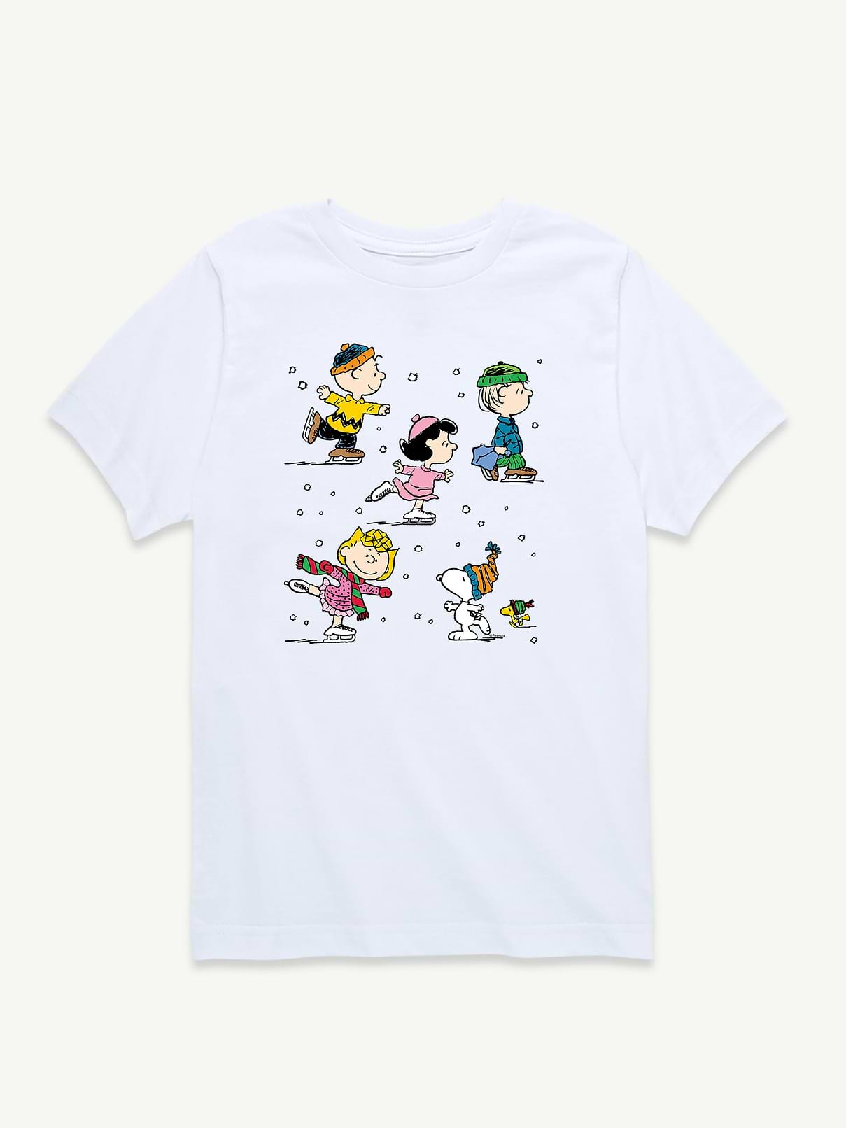 Image 1 of 4, Soft cotton T-shirt, Classic fit, Crewneck., Short sleeves., Officially licensed Peanuts graphic at front., Hybrid Apparel designs creative, innovative graphic apparel with a customer-first focus, continually evolving through new ideas and technologies to grow alongside its partners and customers., This item is printed on demand.