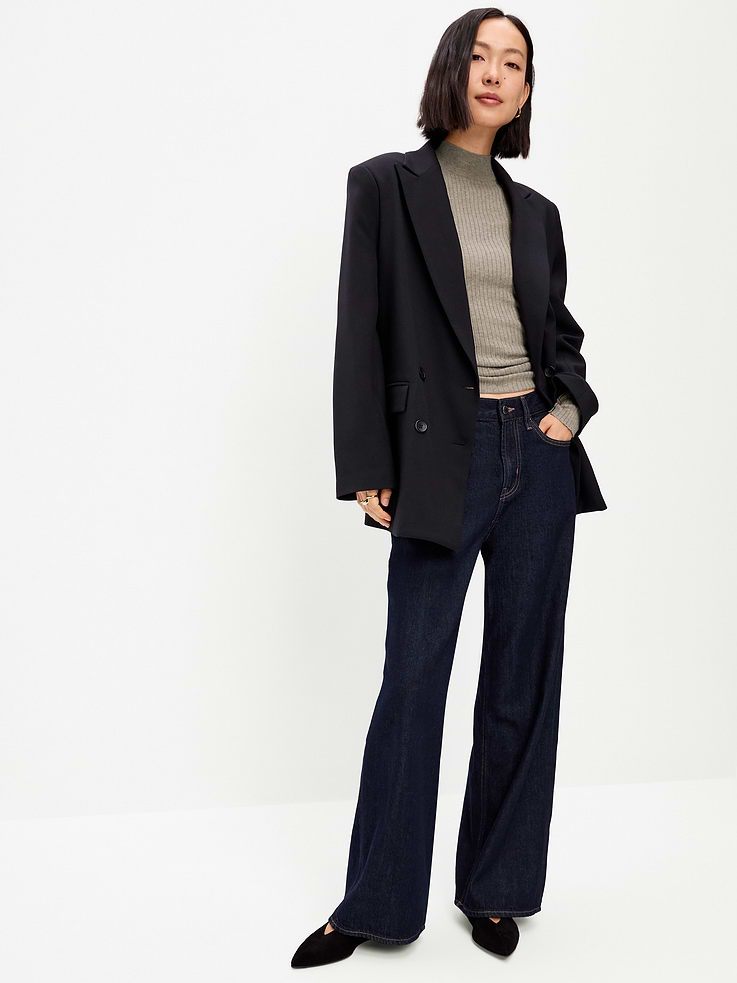 Image 3 of 6, Slim-Fit Ribbed Turtleneck