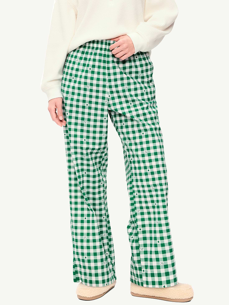 Image 1 of 6, Crisp, breathable cotton that's classic for a reason., elasticized waist, three-button fly, on-seam pockets, striped print, Product #889318