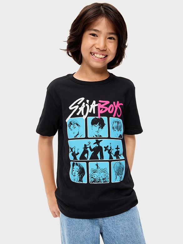 T-shirt à imprimé Demon Hunters™ KPop unisexe pour enfant